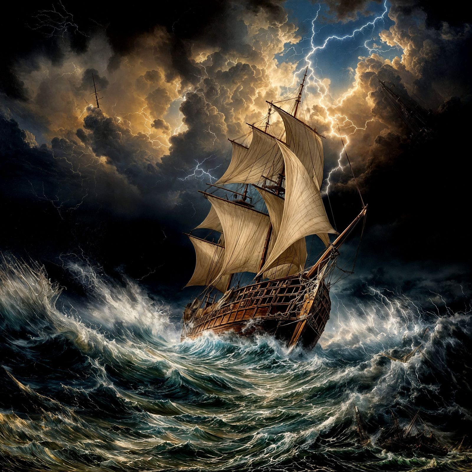 Sailship  by @Lebartz