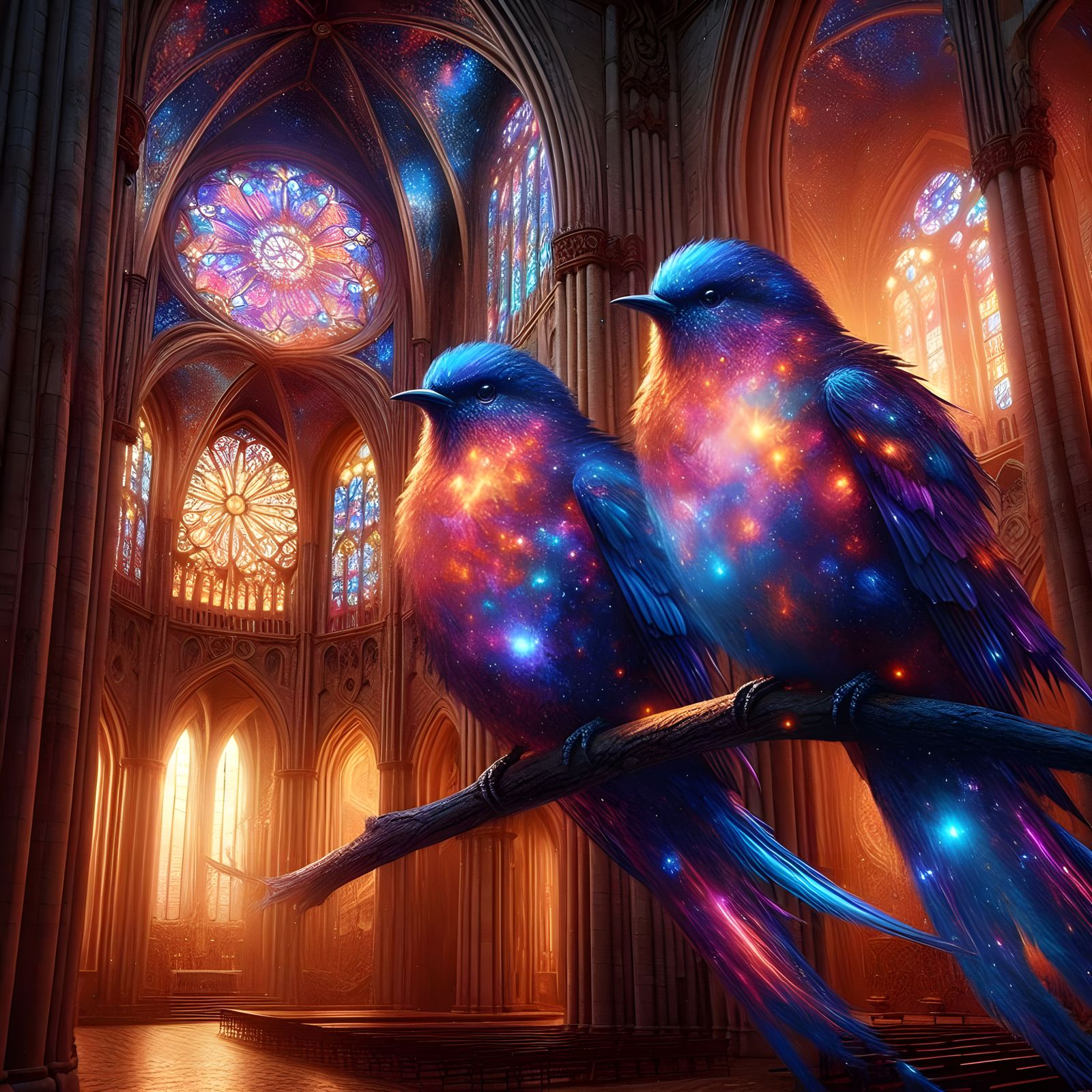 Cosmic birds