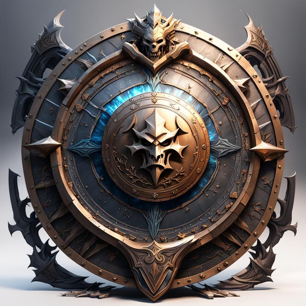 A shield - AI Generated Artwork - NightCafe Creator