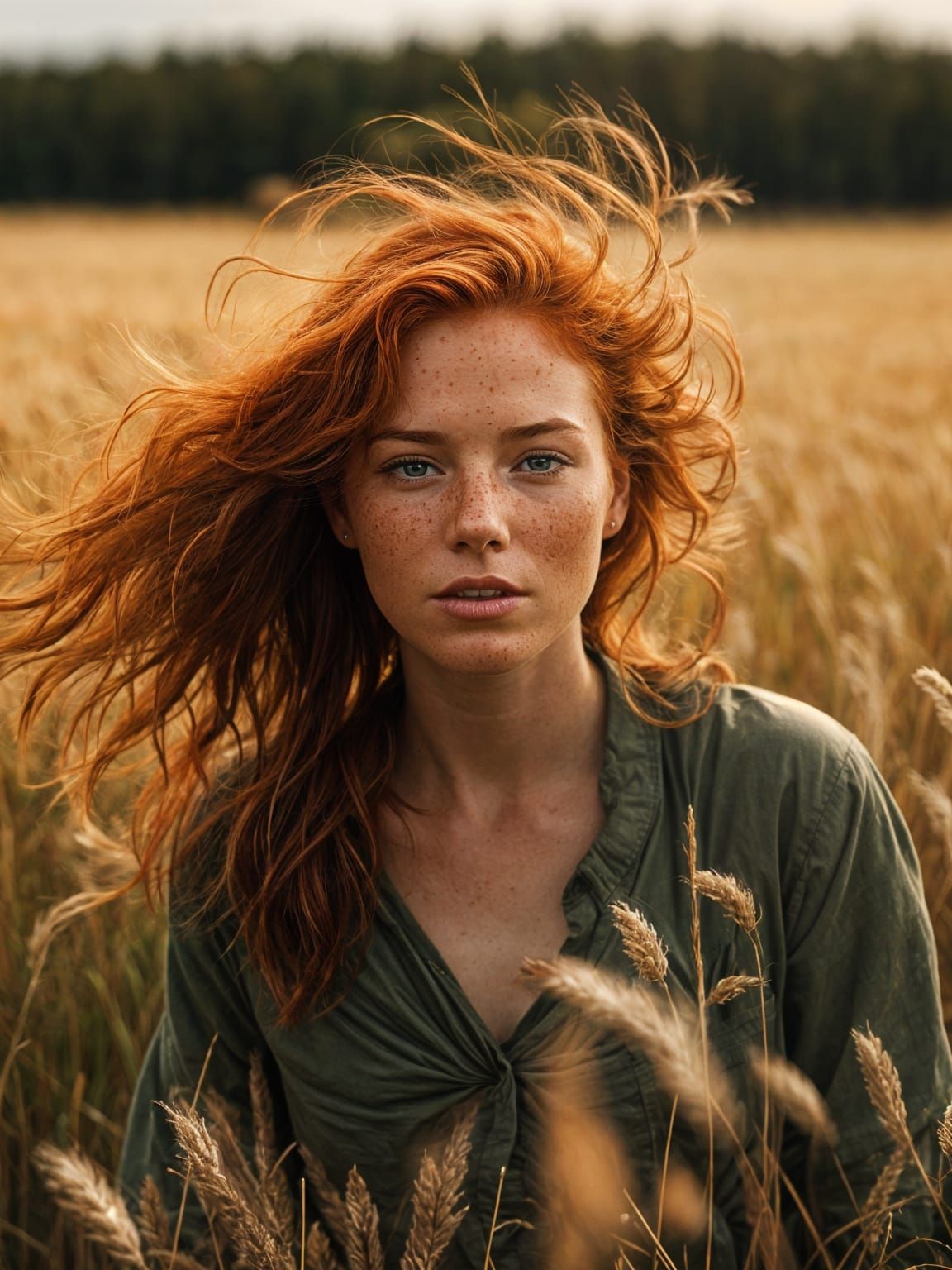 Hair in the Wind   by @MSmith 