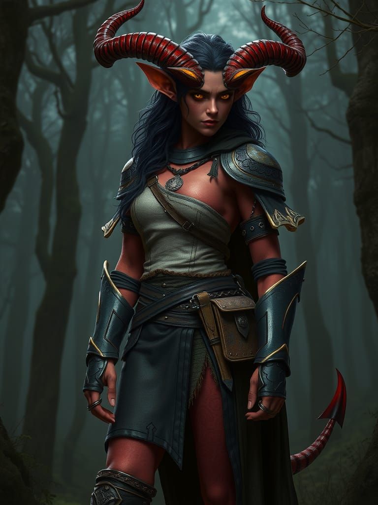 Lilith Shadowborn - My BG3 character
