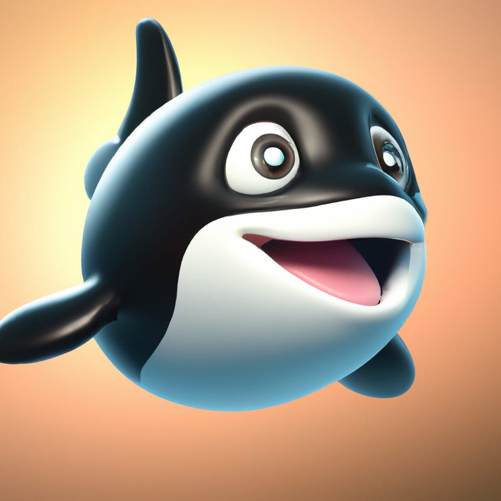Happy Orca Emoji