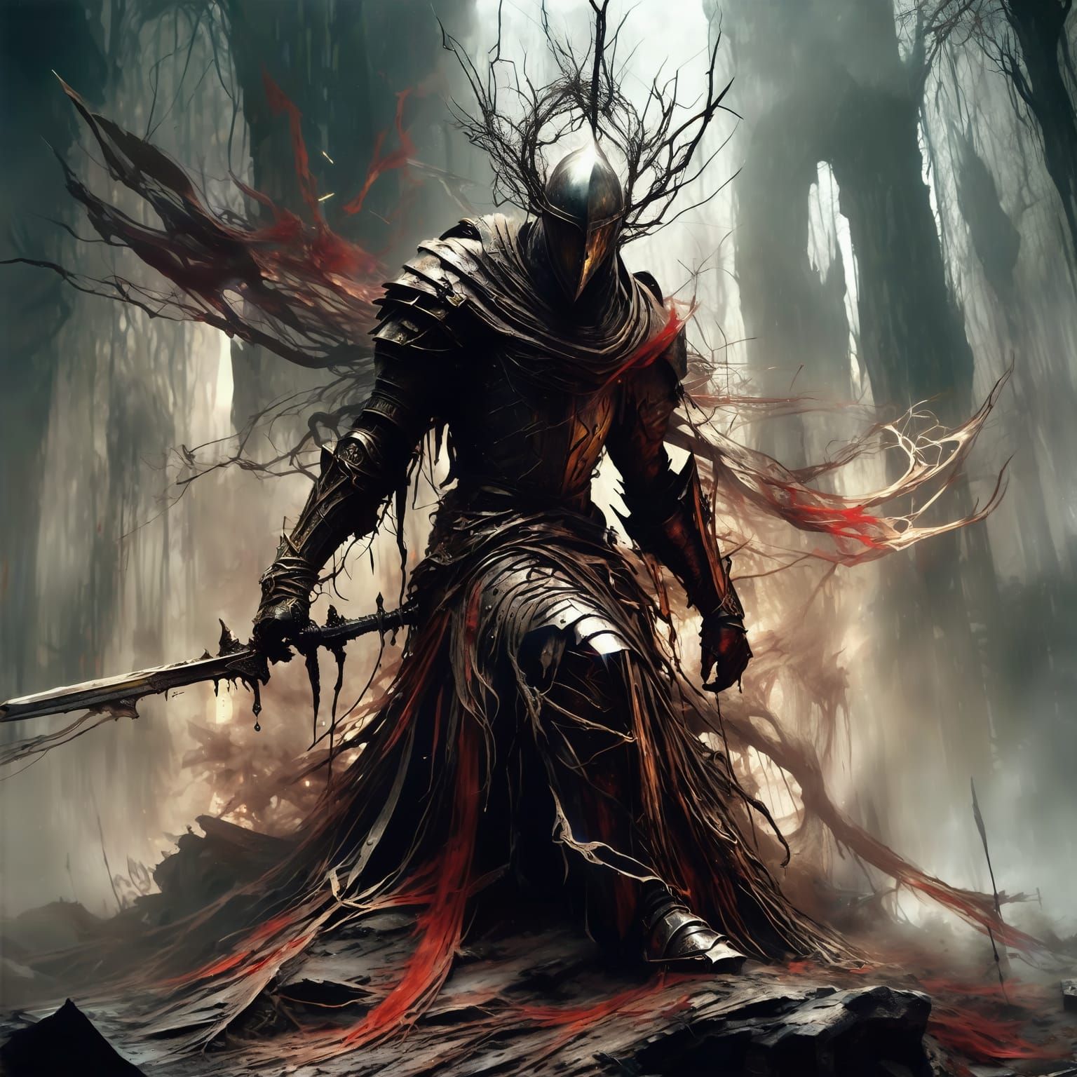 "There is no light without the dark..." -- Bob Ross