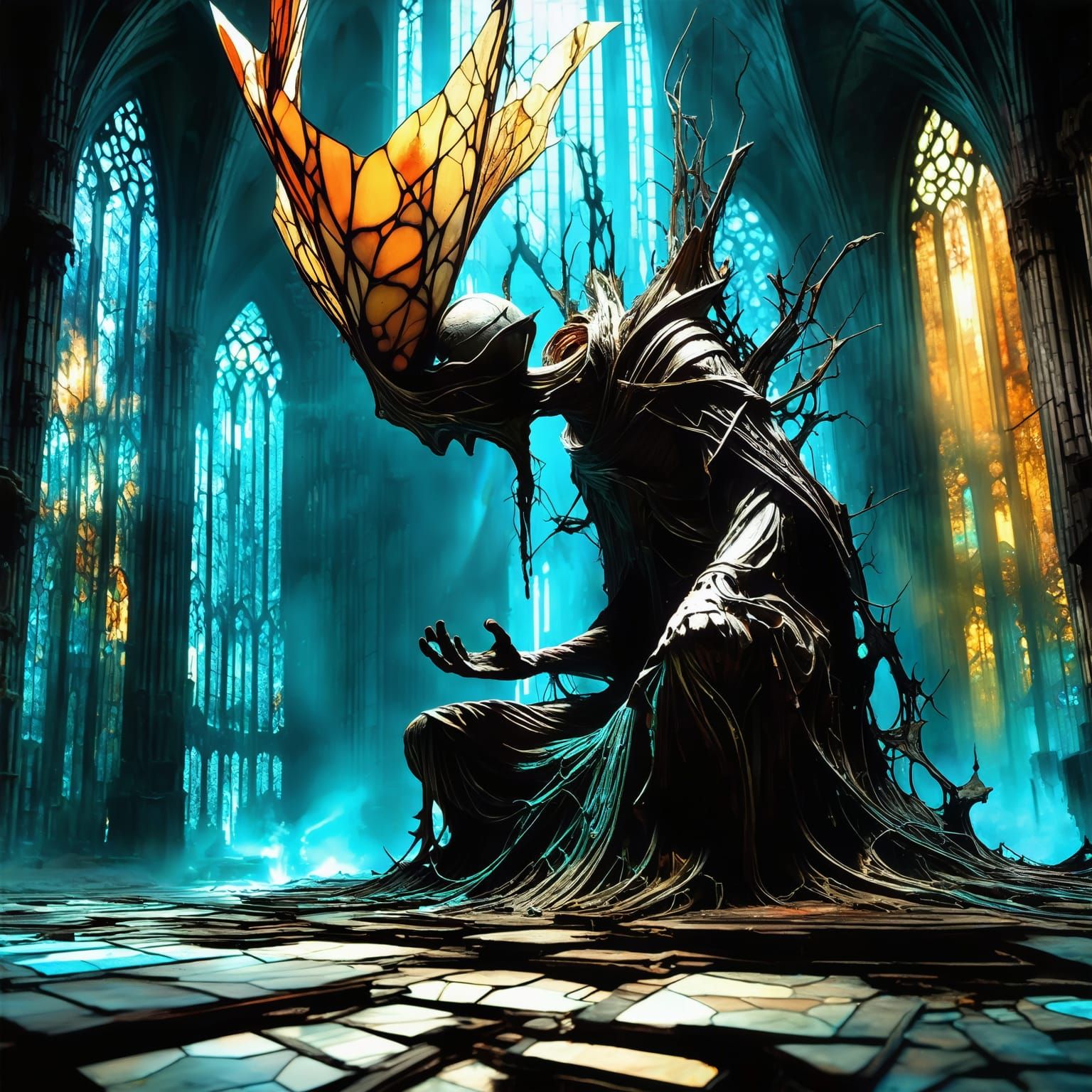 "There is no light without the dark..." -- Bob Ross