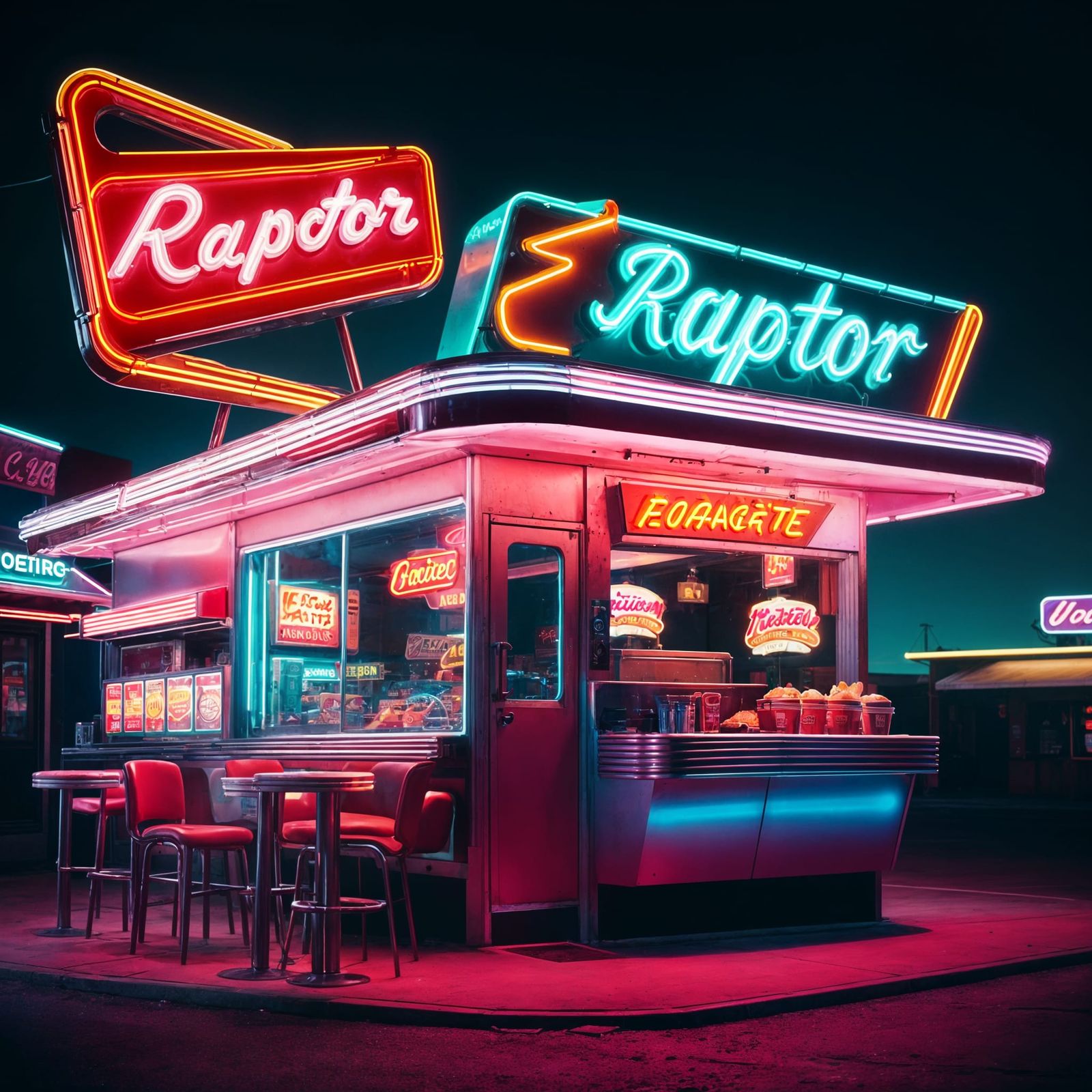 The fast food tavern Raptor  by @Bai