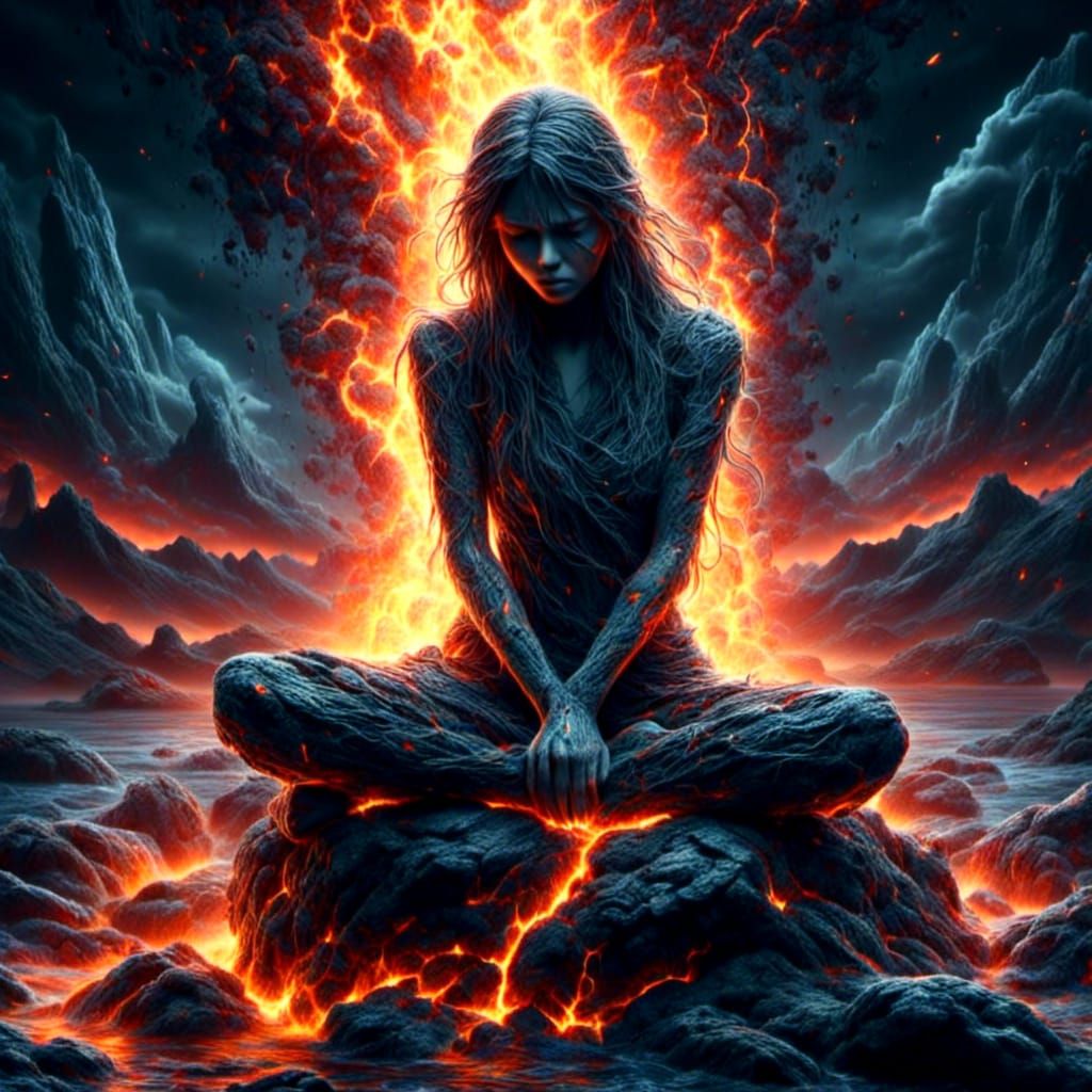 Elemental Wielder  by @Karen Ridley