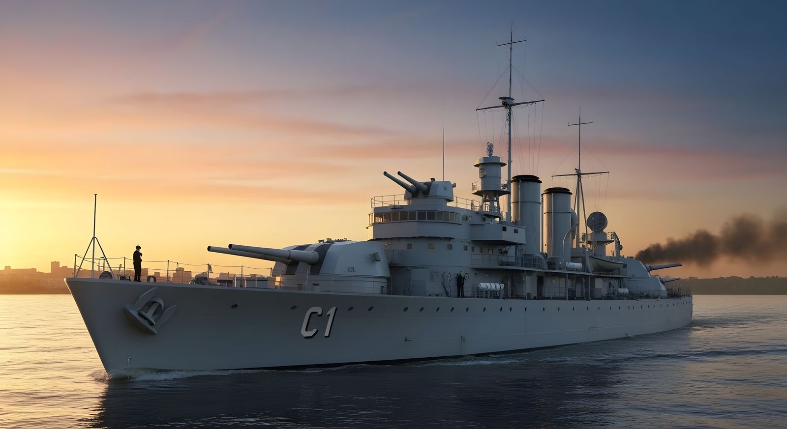 Cañonero ARP C1 Paraguay riverine gunboat   by @Gary Murakami