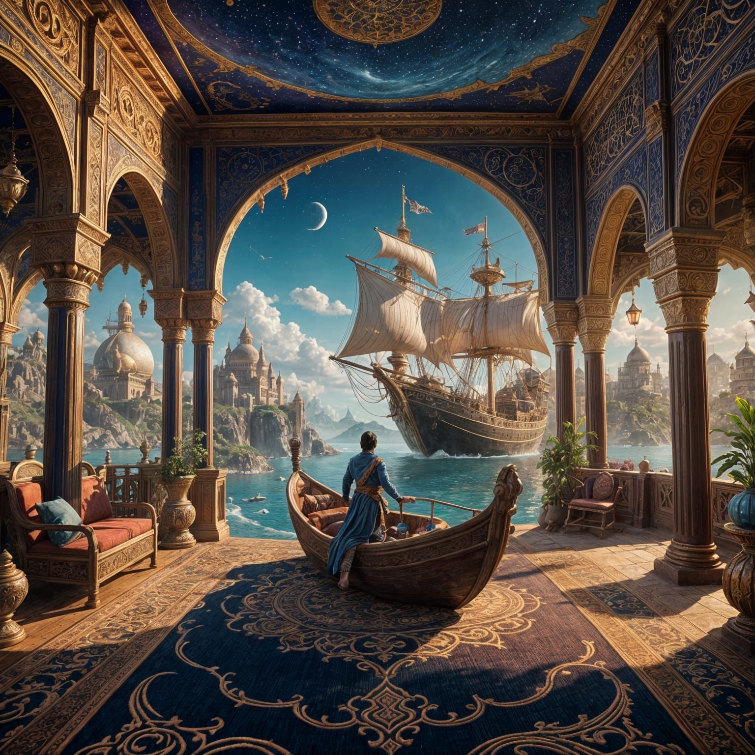 In a mystical land …