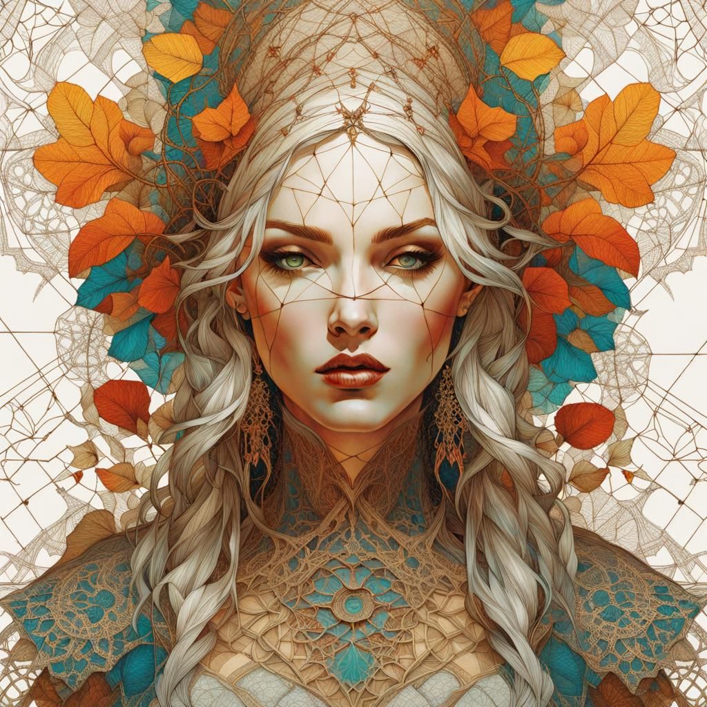 Aubrey Kate TS : Colorful lace : LINE ART by James Christensen, Gil  Elvgren, Carne Griffiths, Alex Ross, Lou Xaz, intricately detailed conce...  - AI Generated Artwork - NightCafe Creator