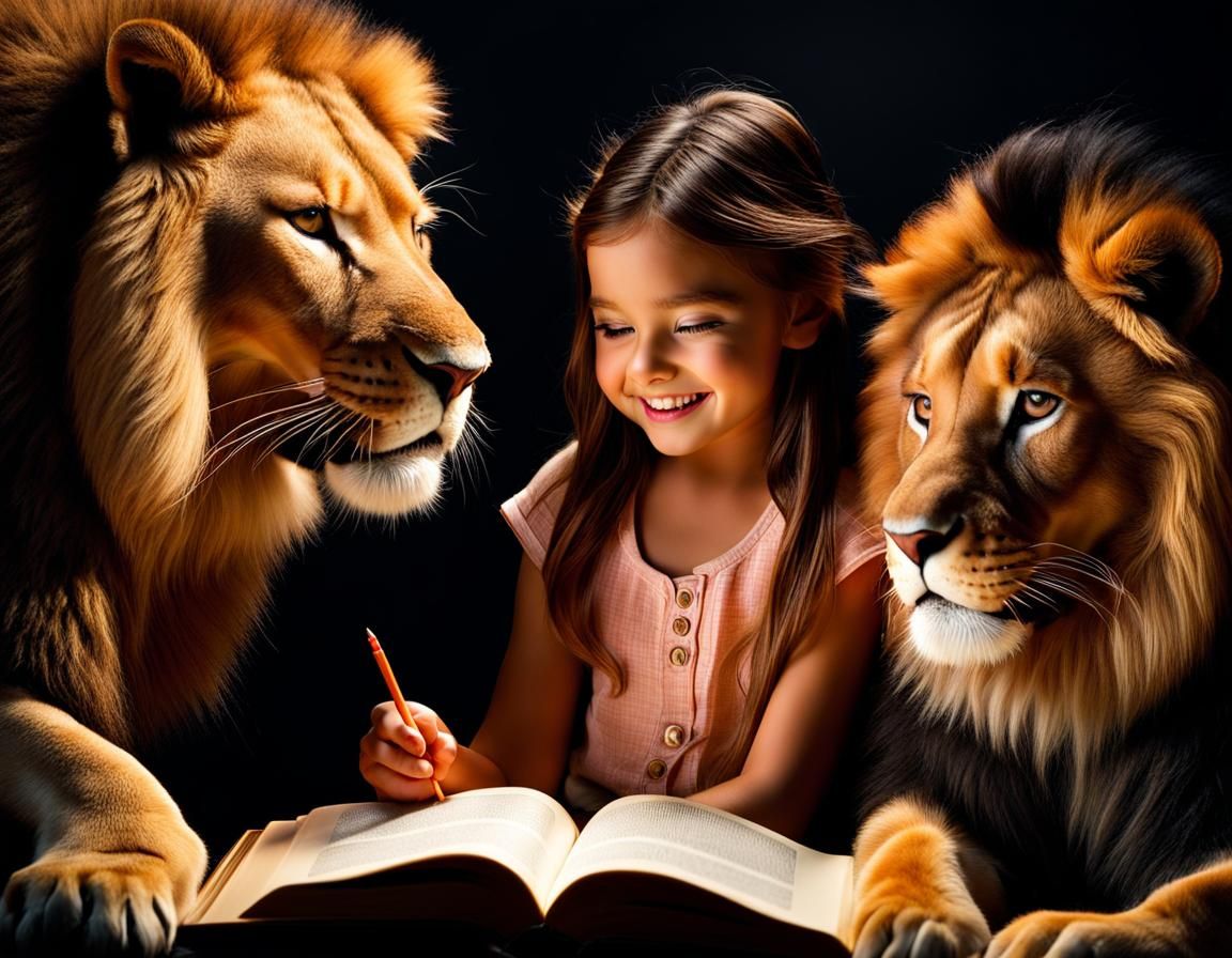 Reading Between the LIONS  by @AnimeRulz