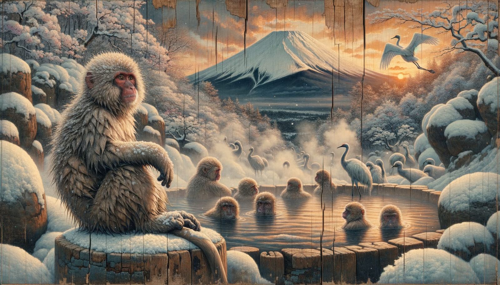 Natural Hot Spring - Hokkaido Japan