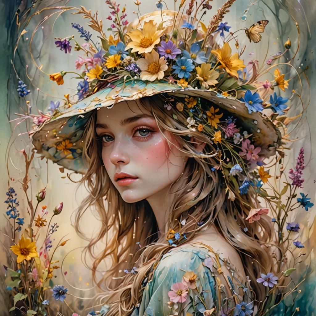 Spring hat  by @Billybob Thornton