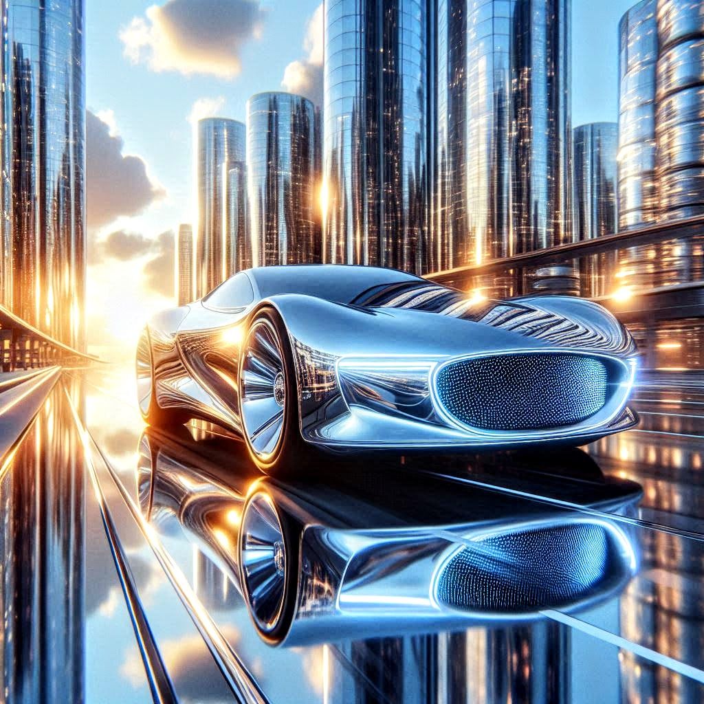 Silver Car 2