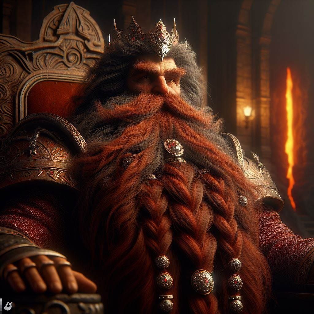 King Bromadin Fireforge