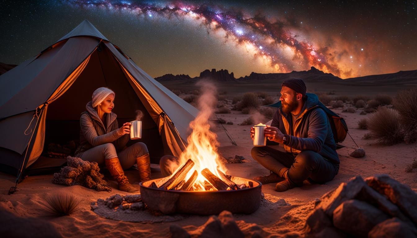 Desert Camping  by @Abby Normal