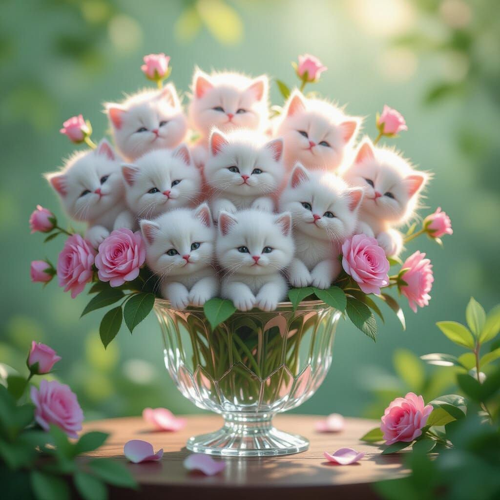 Bouquet of whiskers  by @AshayaPhoenix