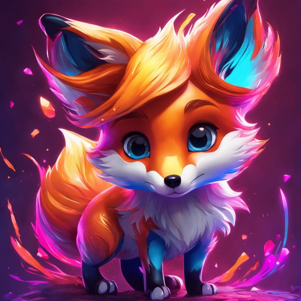 Cute fox