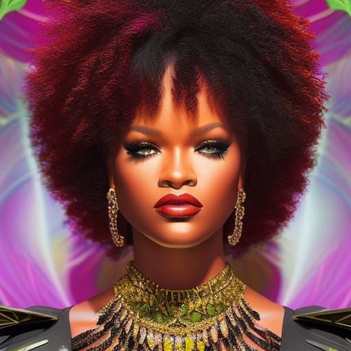 Rihanna - AI Generated Artwork - NightCafe Creator