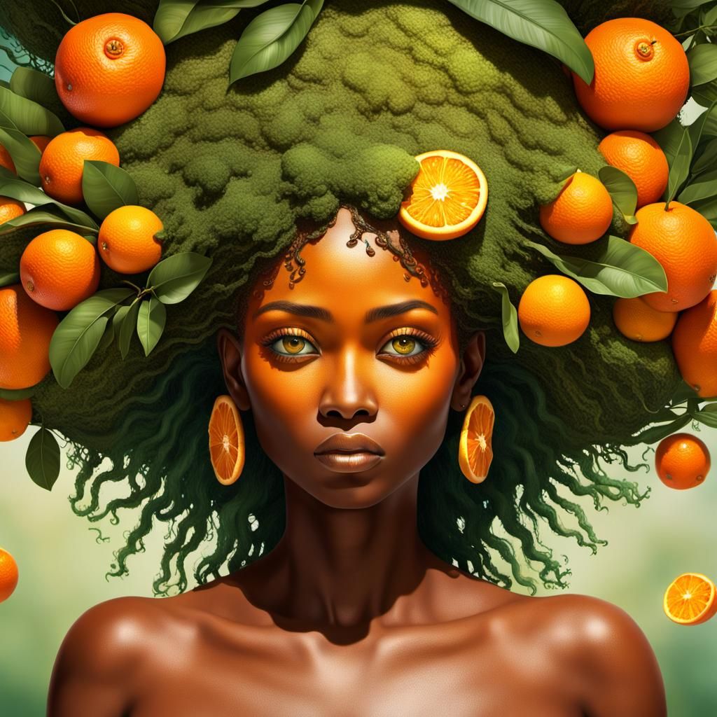 A photo realistic digital illustration of a floating island,...