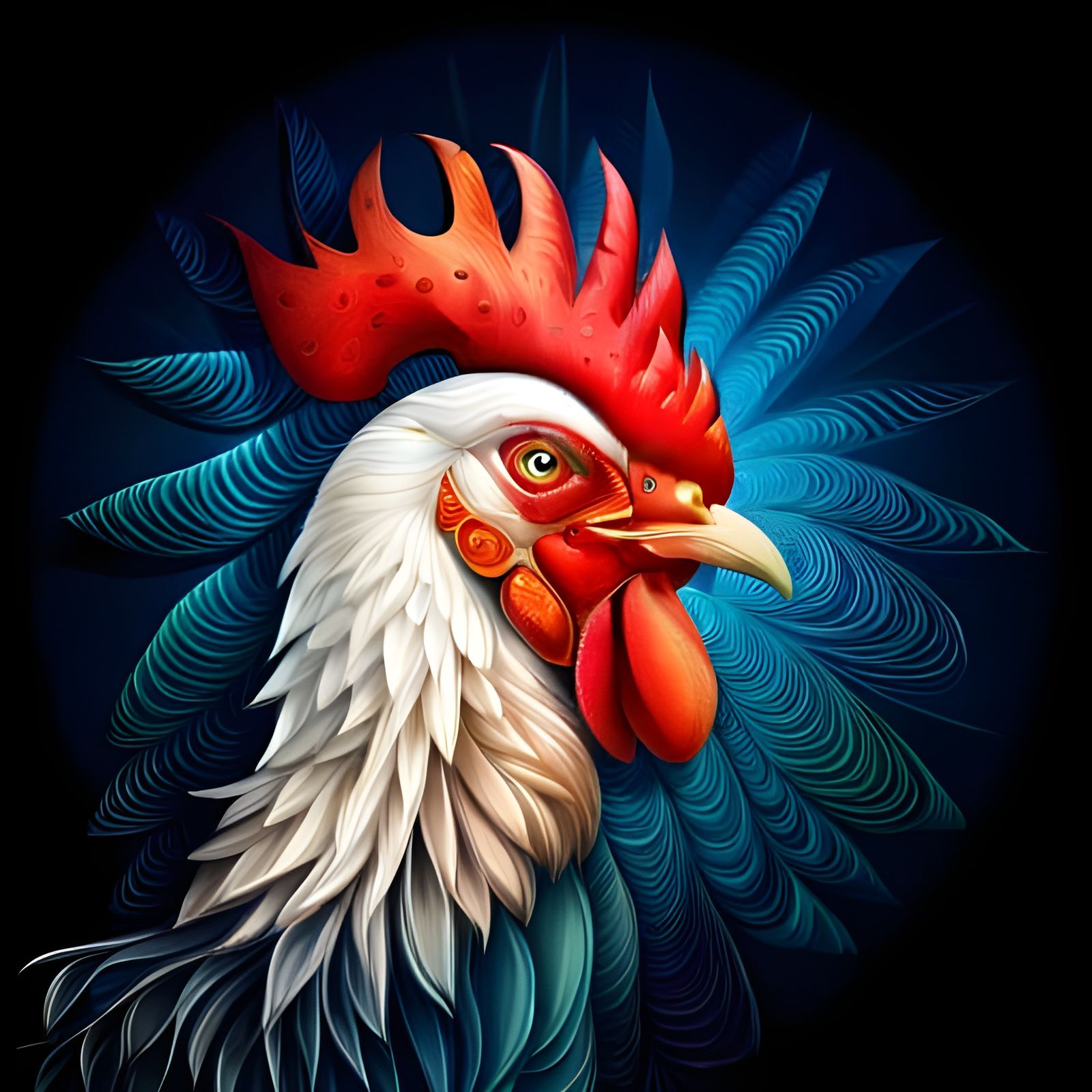 Rooster  by @bamaresova