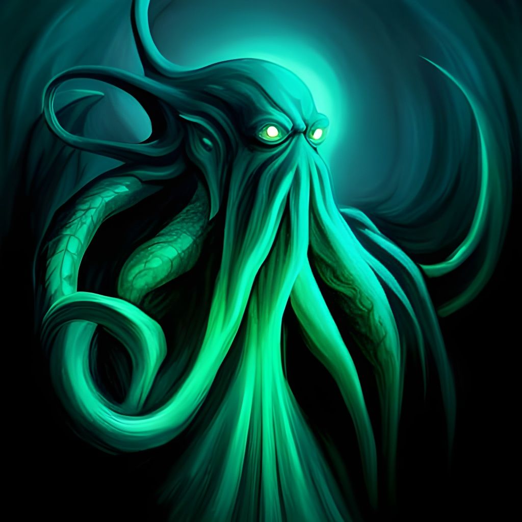 King Cthulhu - AI Generated Artwork - NightCafe Creator