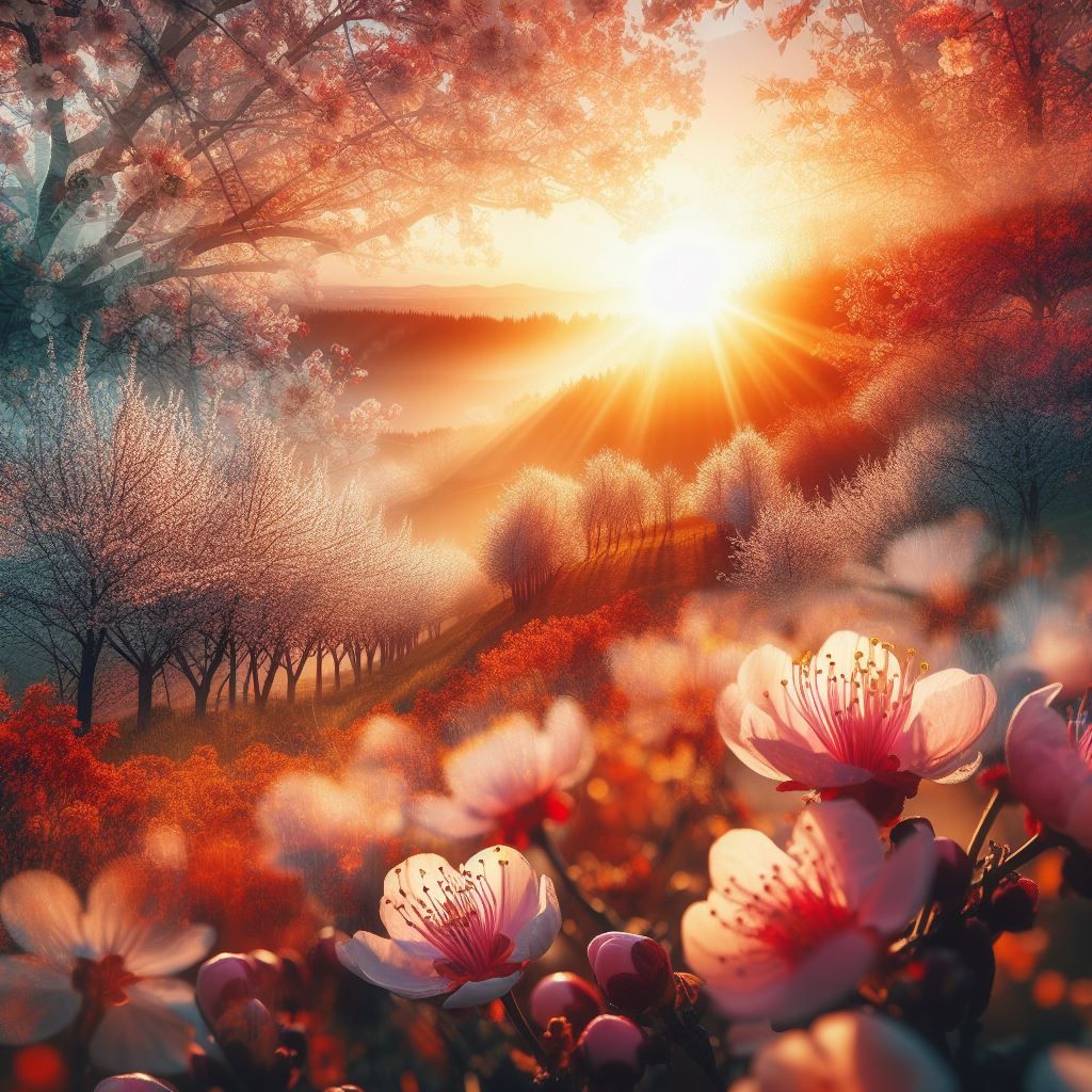 Blooming in Early Spring