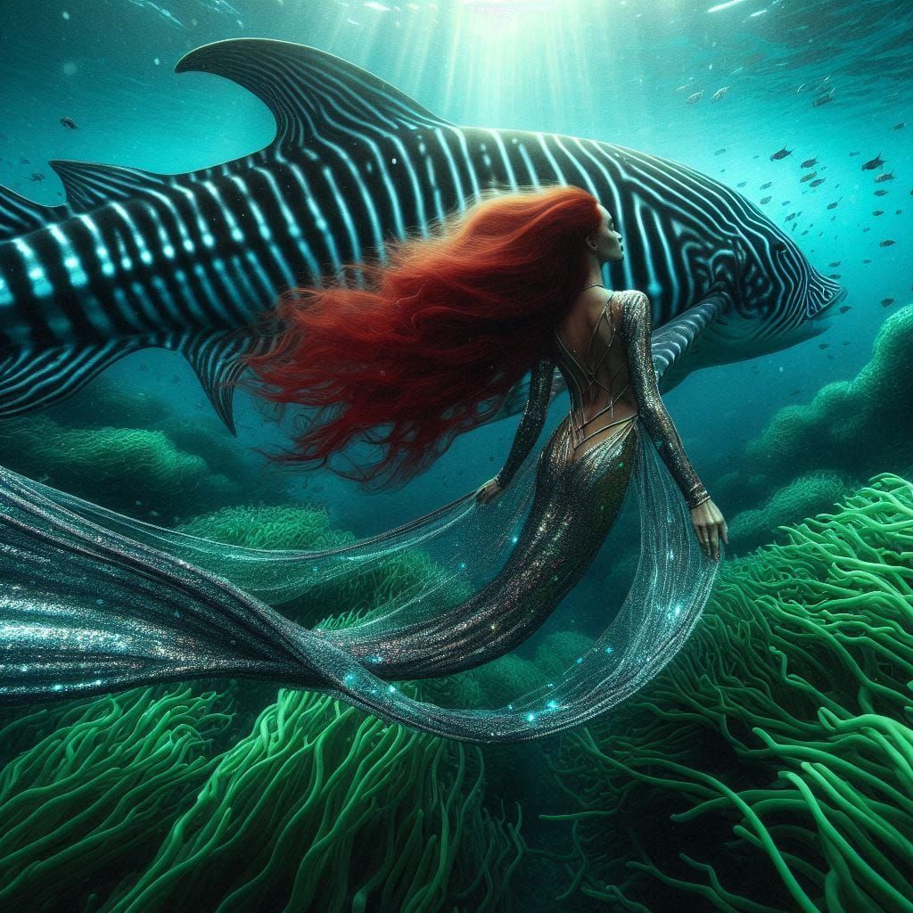 Marmaid and her friend