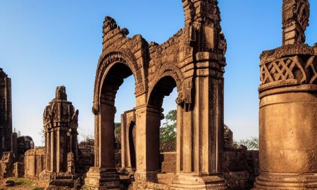 Ruins of a forgotten civilization