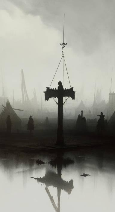 The gallows