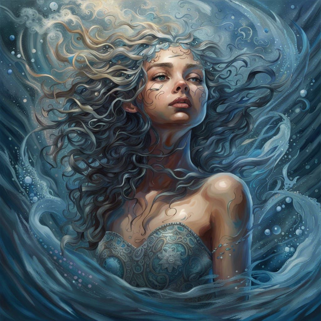 A water elemental.