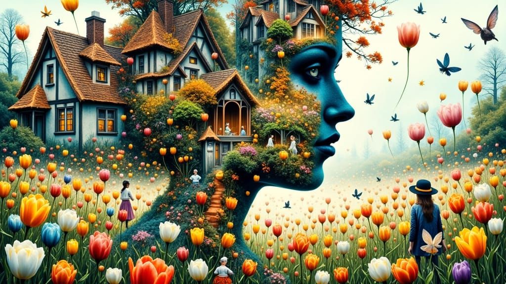 Childhood Spring Memories  by @fredlef