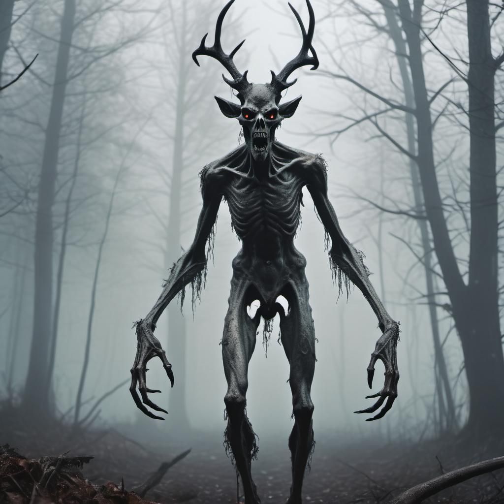 Wendigo - AI Generated Artwork - NightCafe Creator