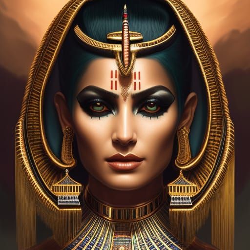 Cleopatra - AI Generated Artwork - NightCafe Creator