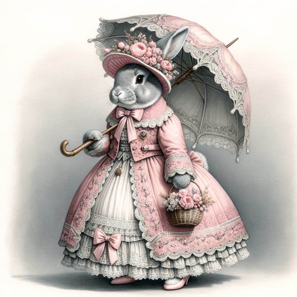 Miss Victoria Rabbit  by @MsJak2u