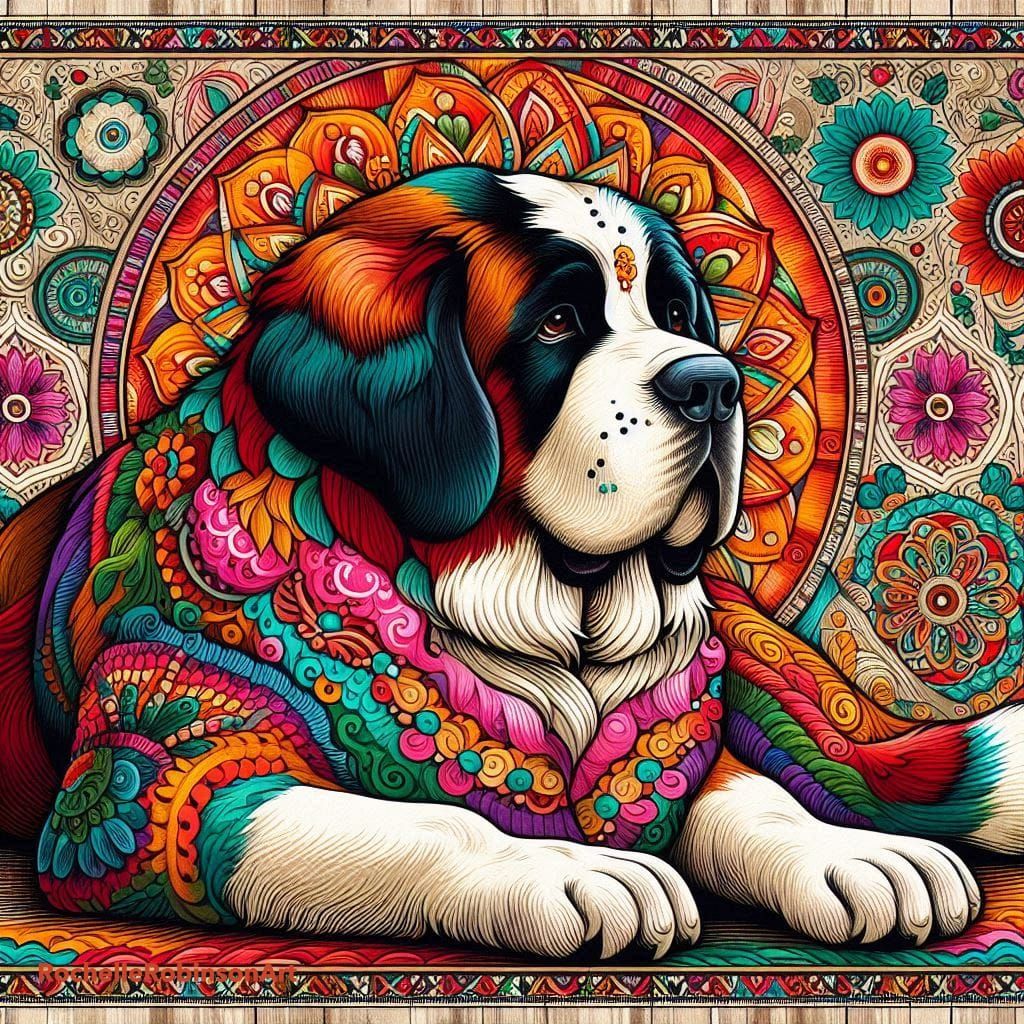 A Saint Bernard