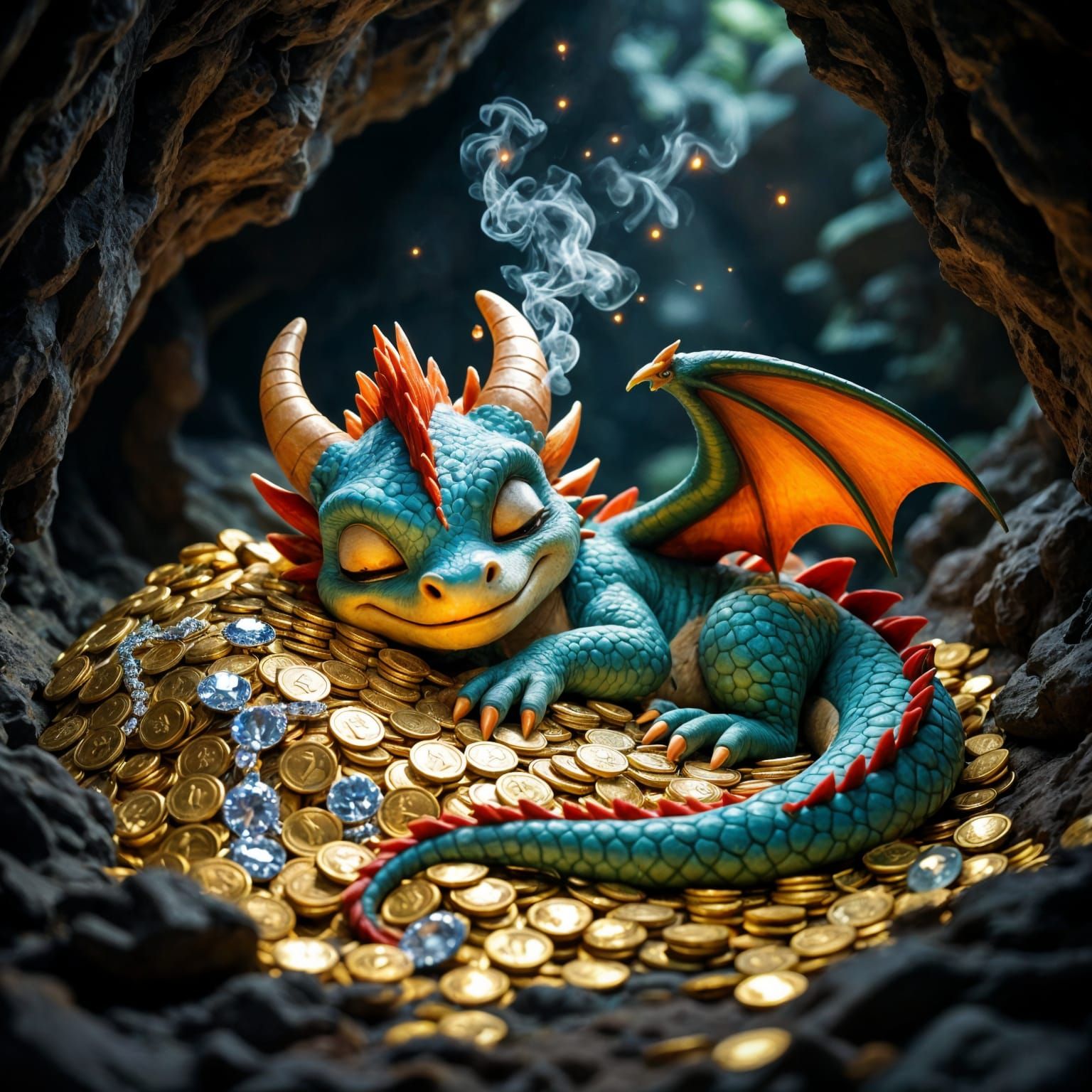 Sleeping Dragon  by @Chris