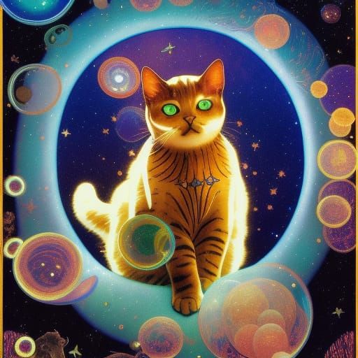 space kitten