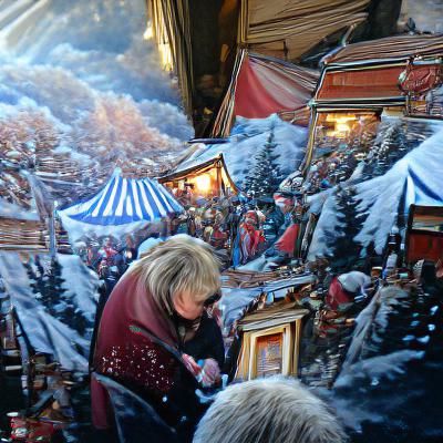 Frosty Christmas Market