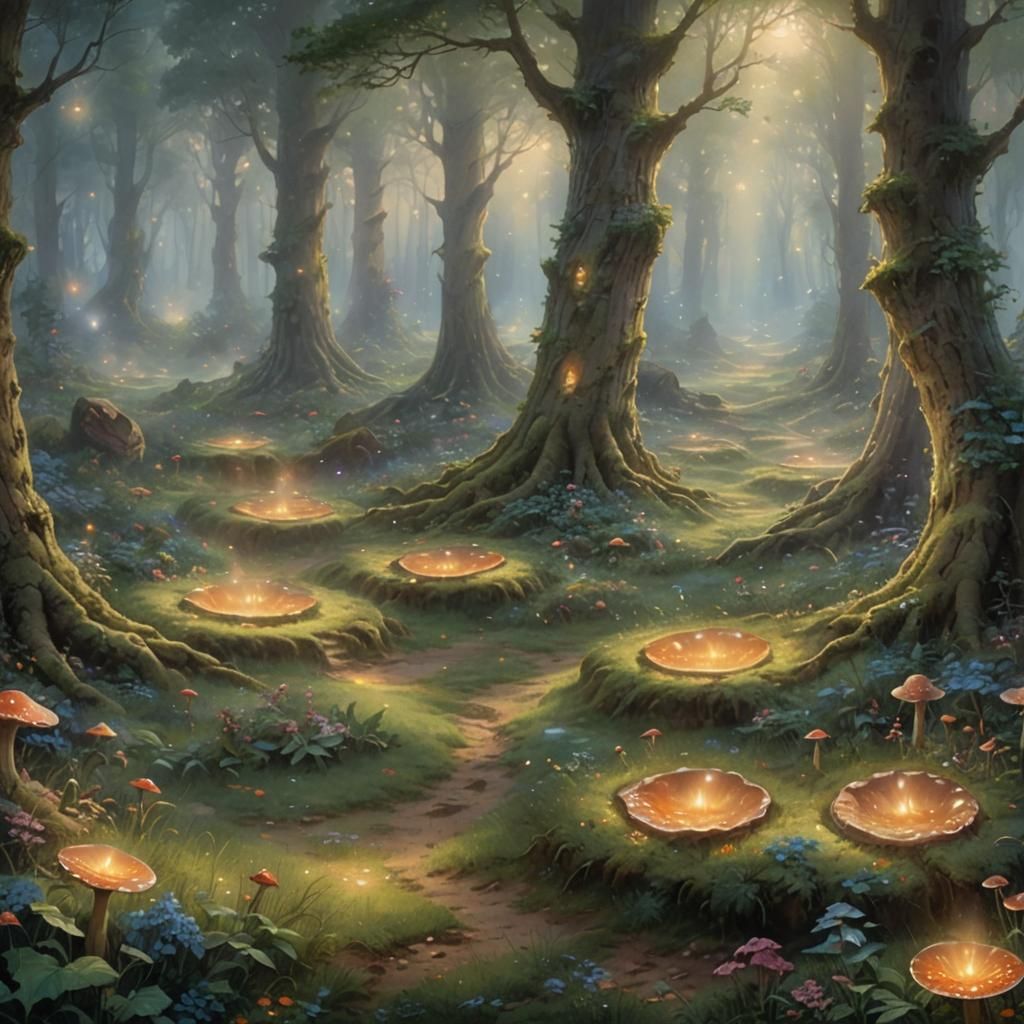 🧚🏽‍♂️ Fairy Rings 🧚🏽‍♂️  by @Alex