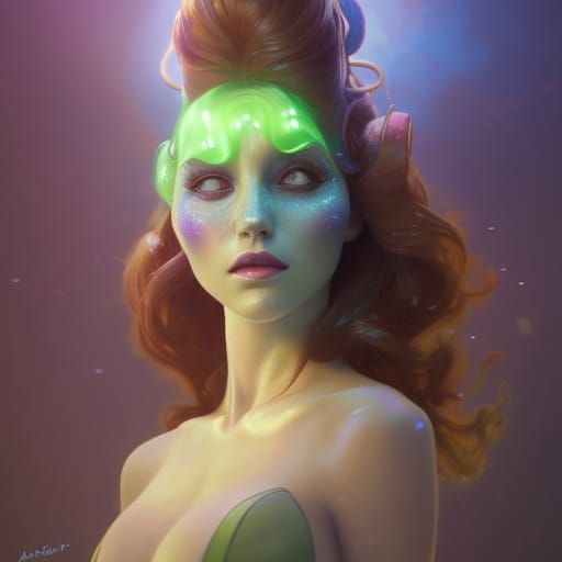 Robotic Ursula from little mermaid