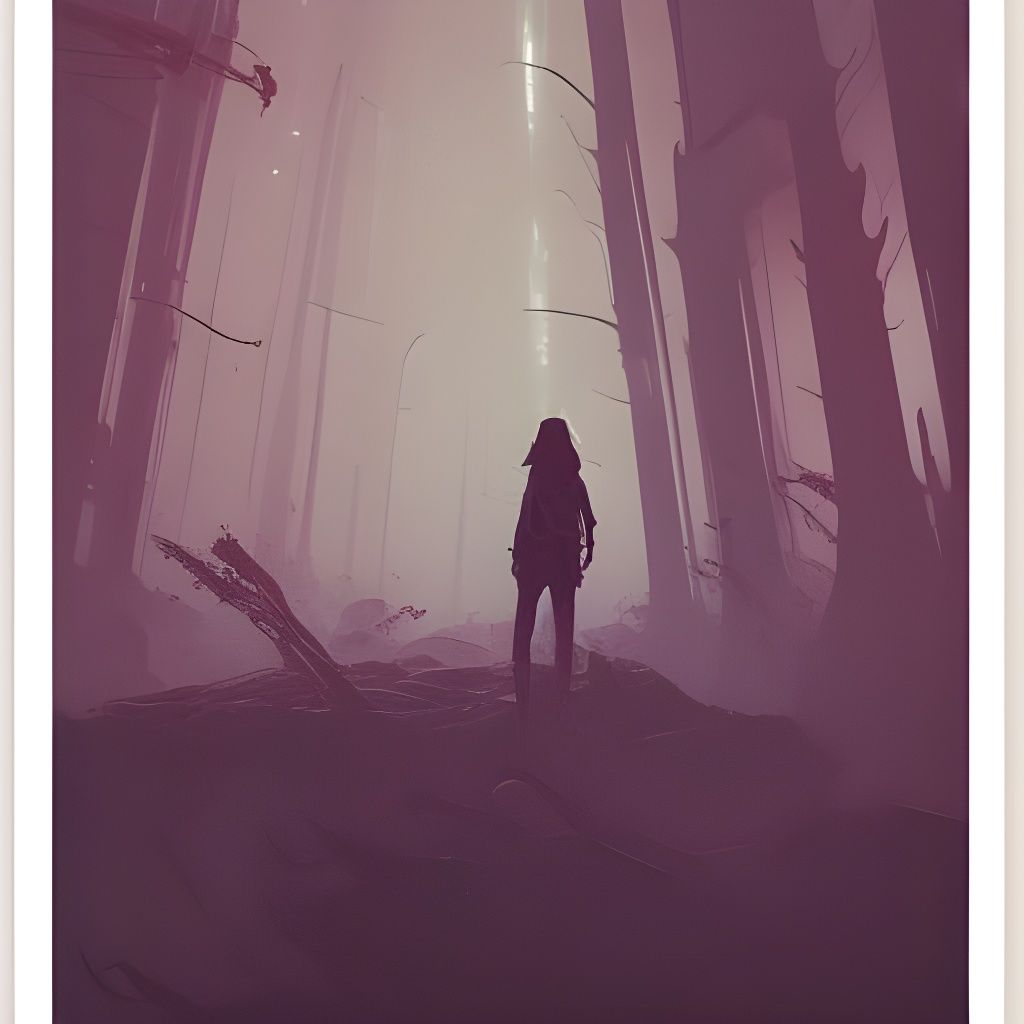 Alone in the woods somewhere