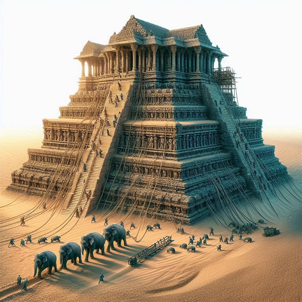 Hindu temple construction