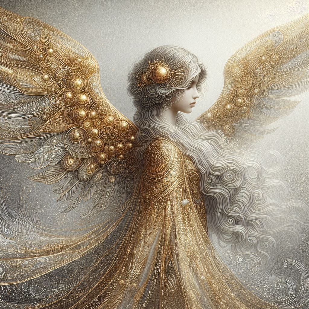 Silver/Gold Angel