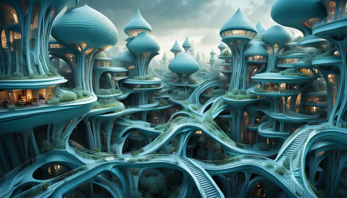The living domains - Bio-integral habitation complex