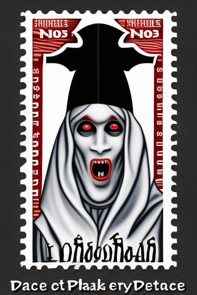 Nun stamp