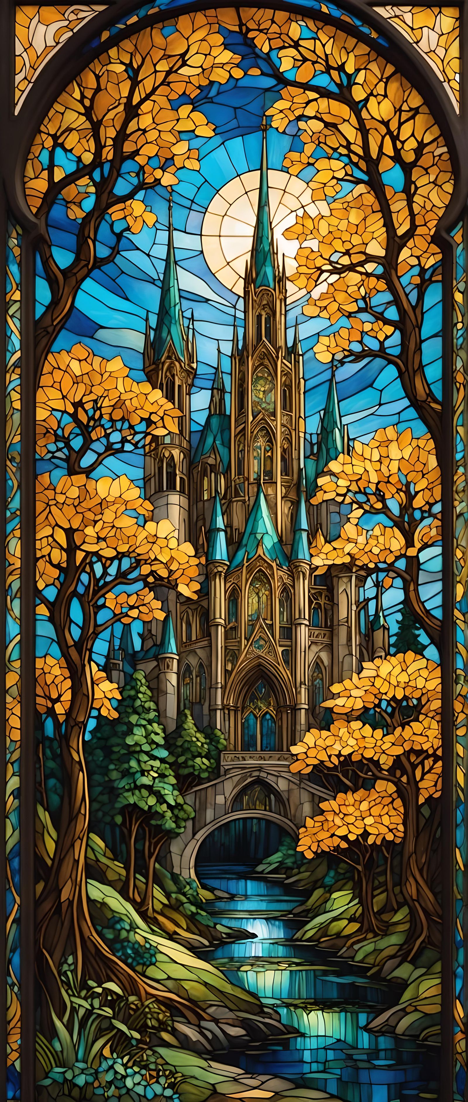 Elven sanctuary  by @Lovealotyl 