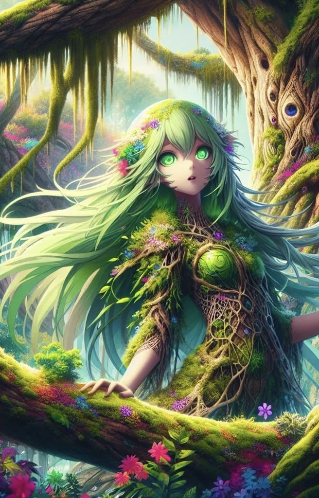 Vibrant Dryad