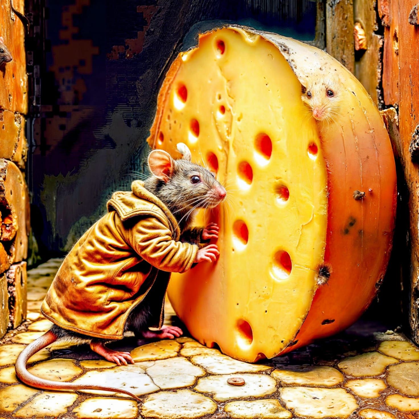Maybe the World's Richest Mouse Ever