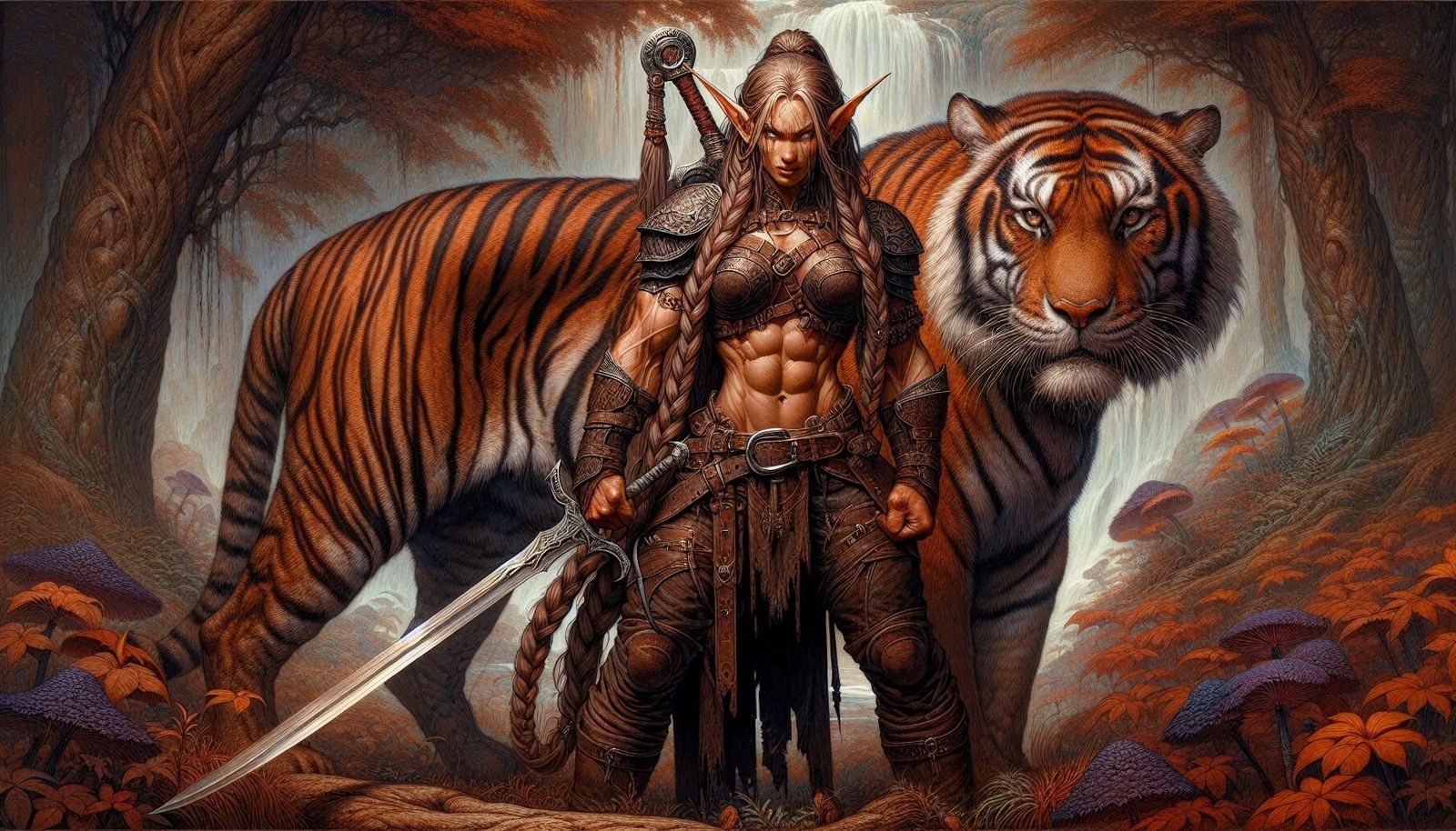 She chose the path of the Warrior