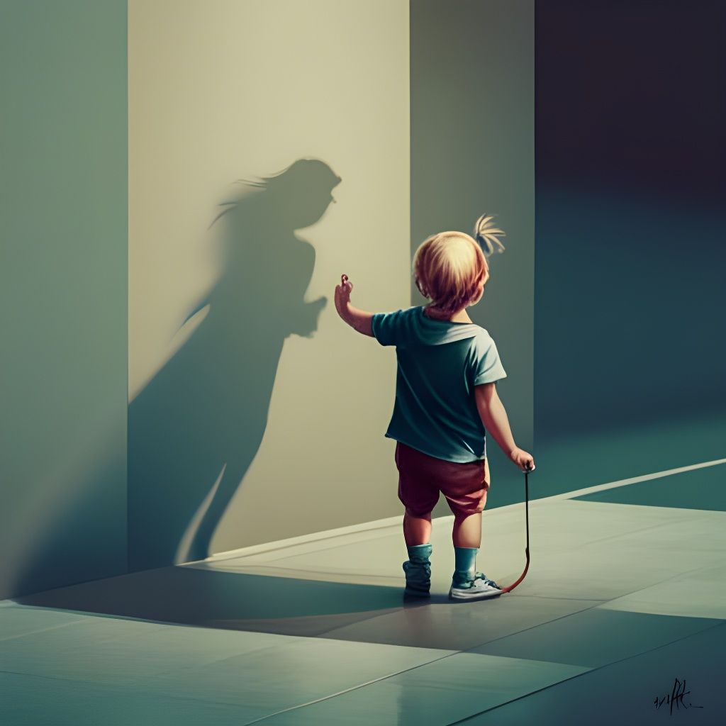 Imaginary Friend  by @lizardly 